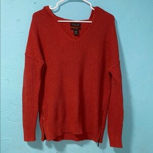 RACHEL ZOE 100% Cotton Hooded Sweater